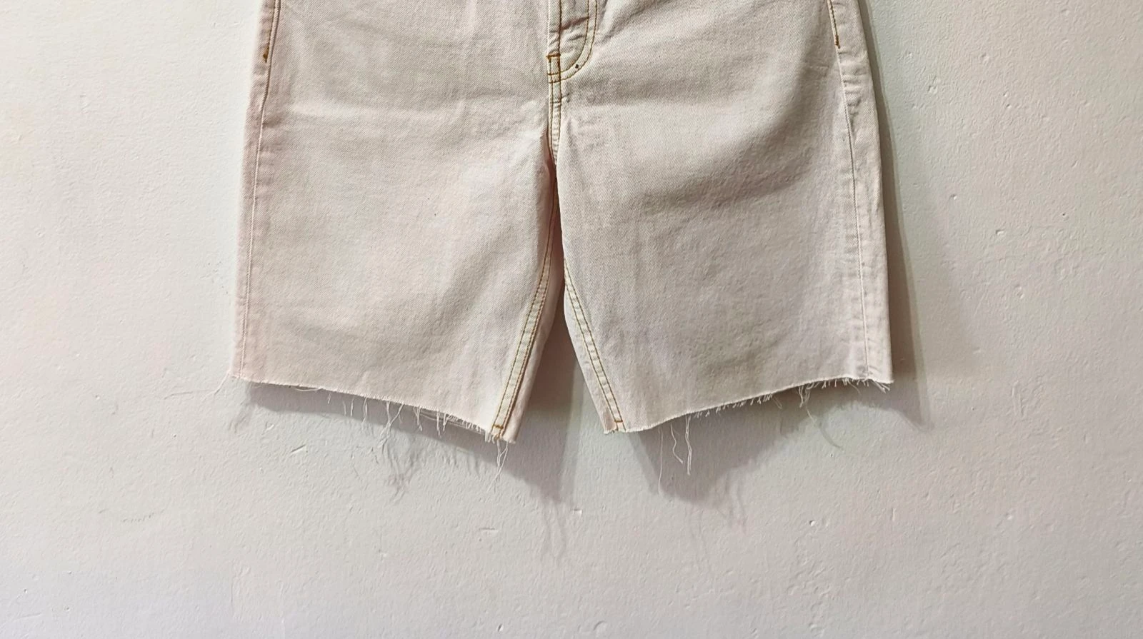 Witte denimshort Zara heren Maat 38 – photo 6